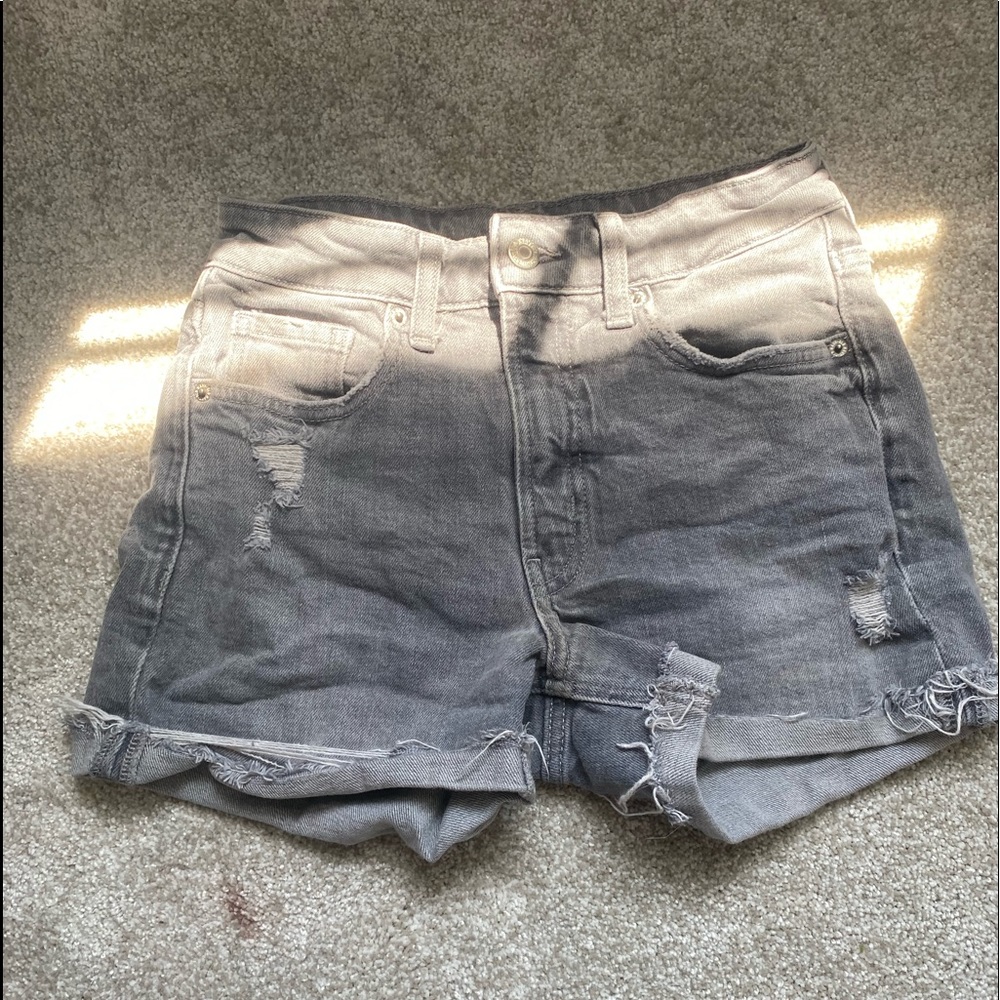 OG hi rise old navy ripped shorts juniors XS (0)